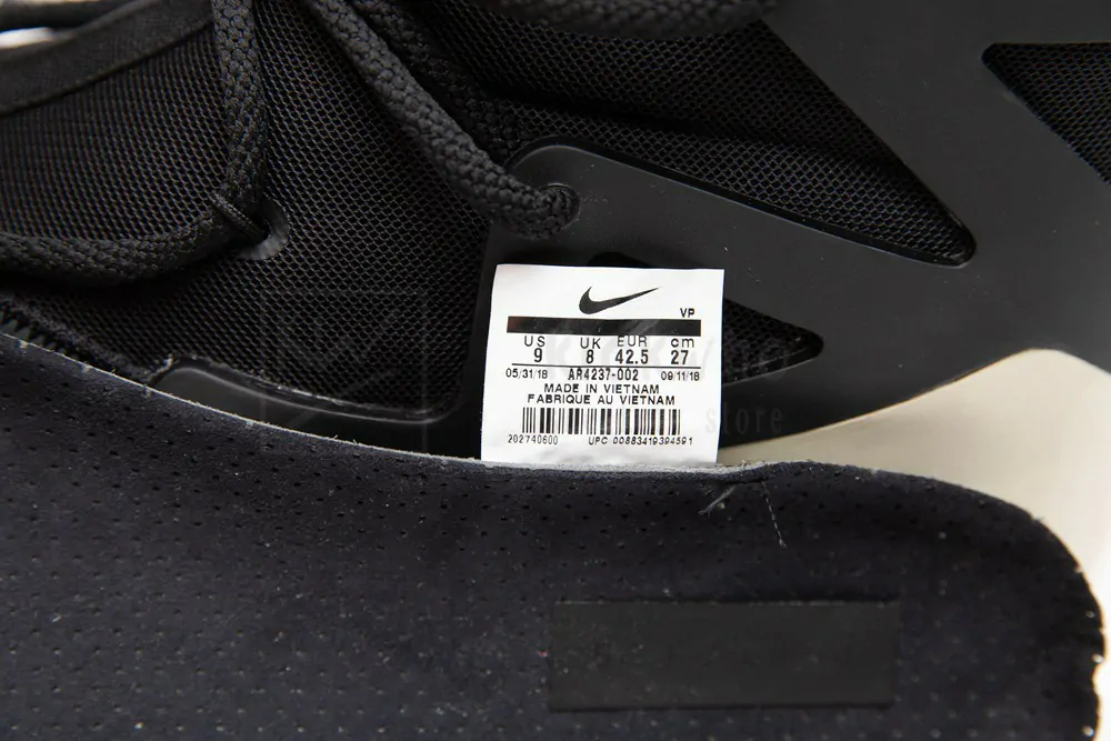 nike air fear of god black godkiller ar4237 001